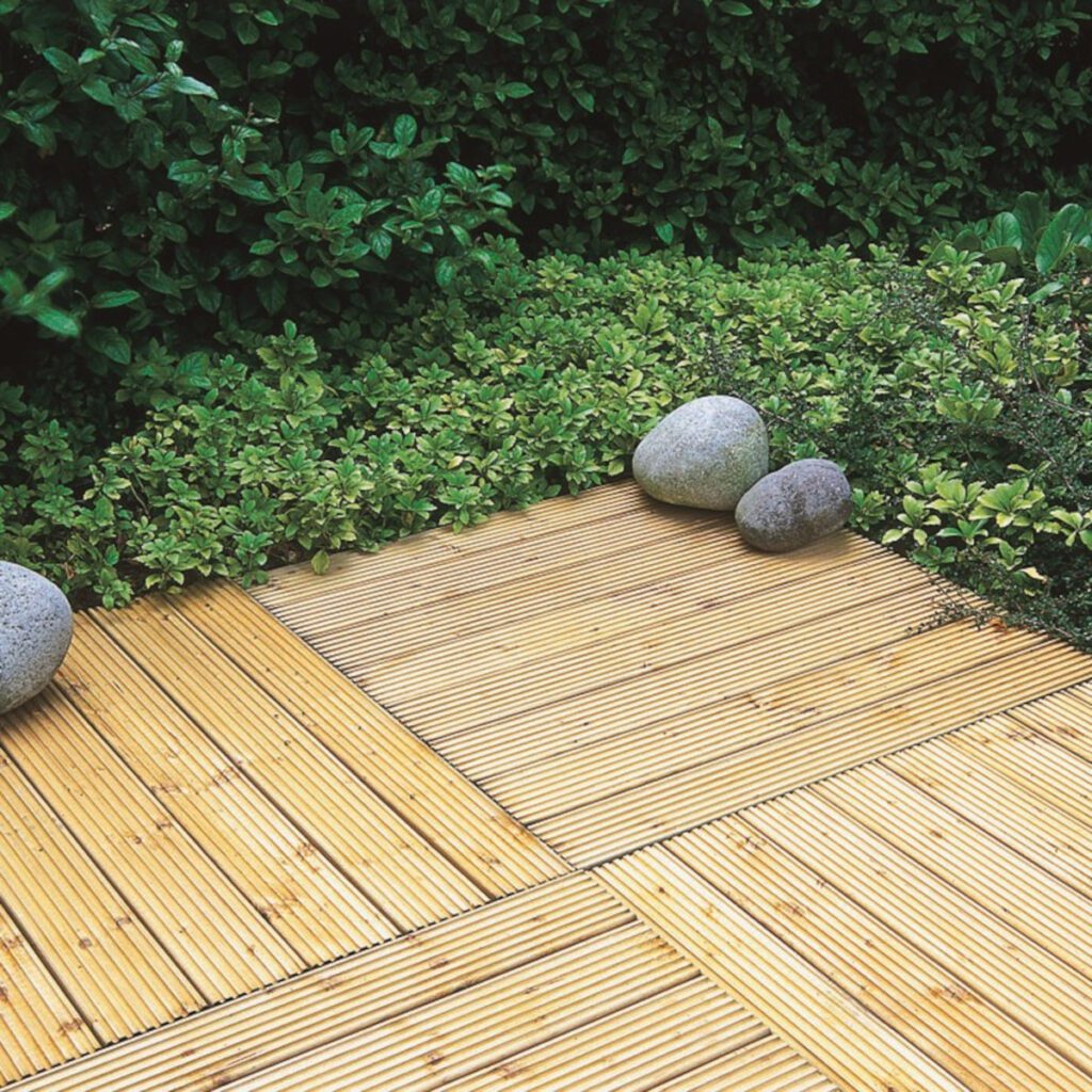 Forest Garden Patio Deck Tile – 60x60cm – Pack of 4 5013053164297 2